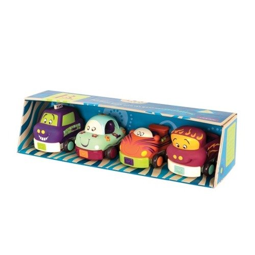 B.Toys miękkie autka z napędem Wheeee-ls! (Mięta)