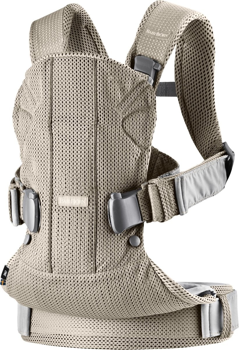 Baby Bjorn One Air, Nosidełko ergonomiczne, Greige