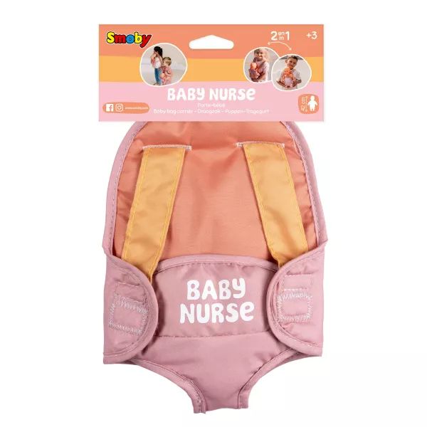 Baby Nurse: nosidełko 2w1 dla lalek