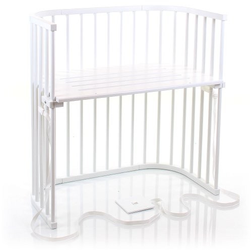 Babybay Boxspring łóżko pomocnicze biały lakierowany