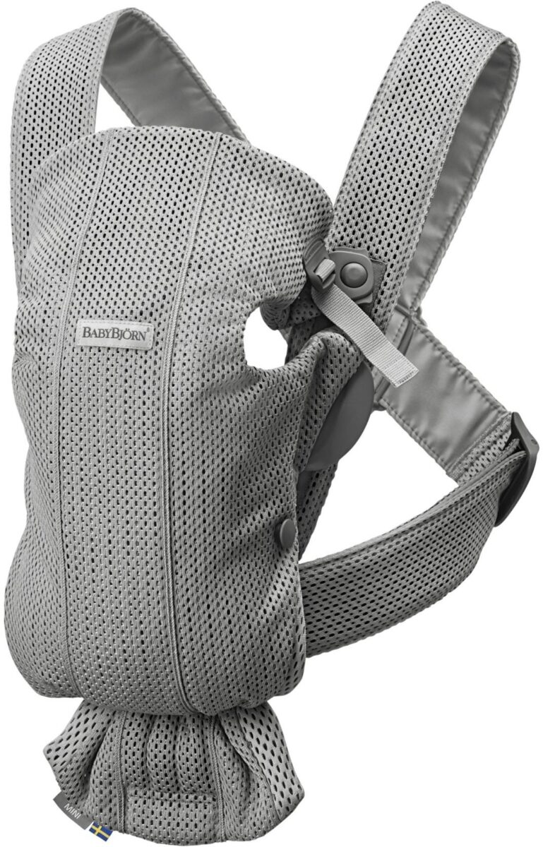 BABYBJORN MINI 3D Mesh Szary
