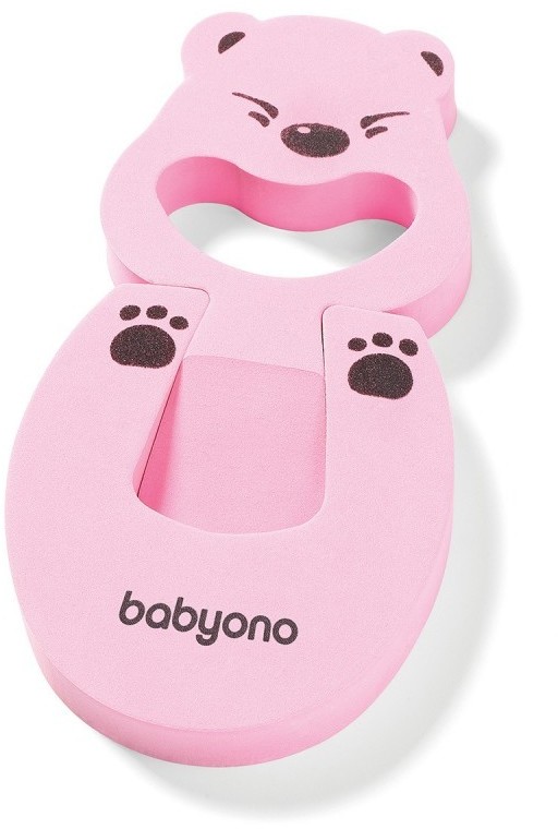 BabyOno Zabezpieczenie do mebli. Drzwi różowe 947/01