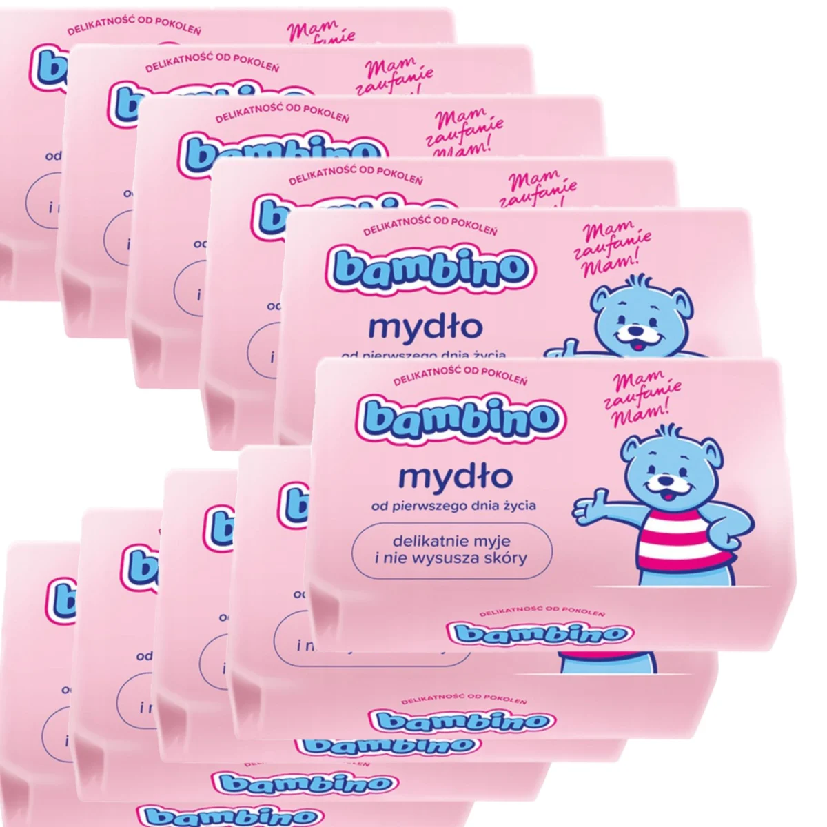Bambino Mydło pielęgnacyjne dla dzieci 10*90g