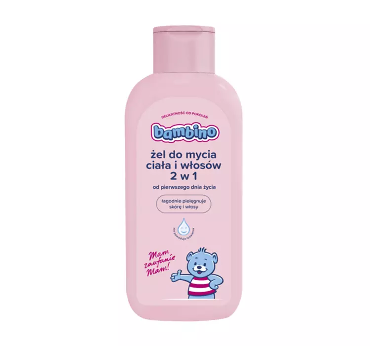 Bambino żel pod prysznic DO MYCIA CIAŁA I WŁOSÓW 2W1 400ml