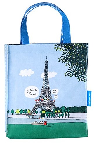 Barbapapa Bagaż Paris dla dzieci, 24 cm, niebieski (Blue) SB623K