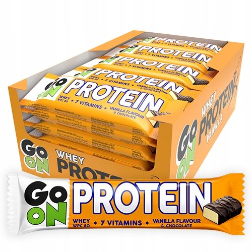 Baton proteinowy 20% waniliowy 50g - 24 sztuk
