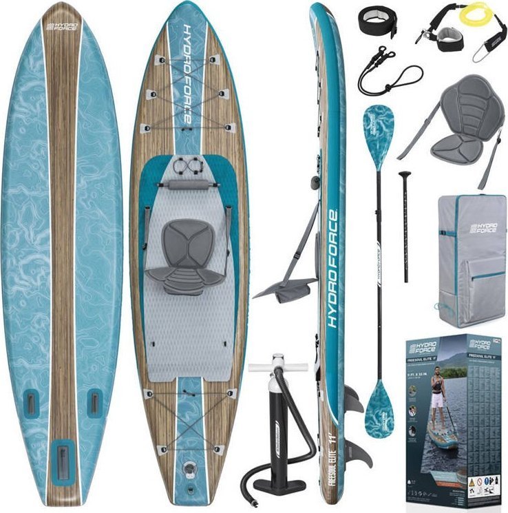 Bestway Zestaw Deska SUP z oparciem Hydro-Force 2w1 335cmx84cmx15cm 6532E