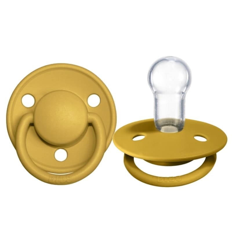 BIBS 1010254 smoczek silikonowy de lux mustard 0-36