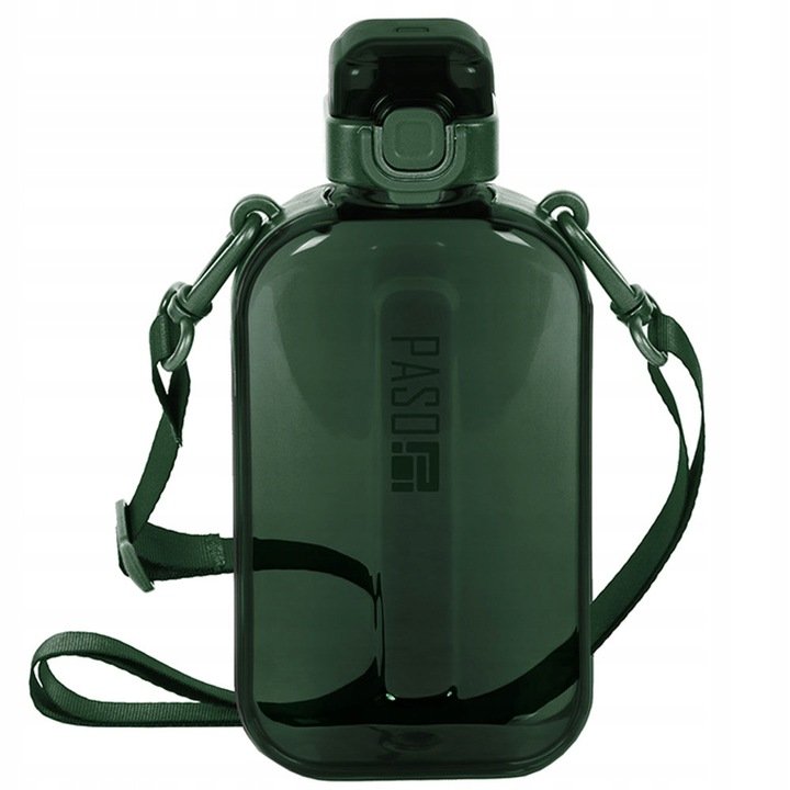 BIDON BUTELKA NA WODĘ NAPOJE PASO DUŻY 750ml PASEK NA RAMIĘ BPA FREE tritan