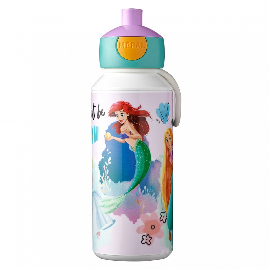 Bidon dla dzieci pop-up campus 400ml disney princess 107410065398 kod: 107410065398