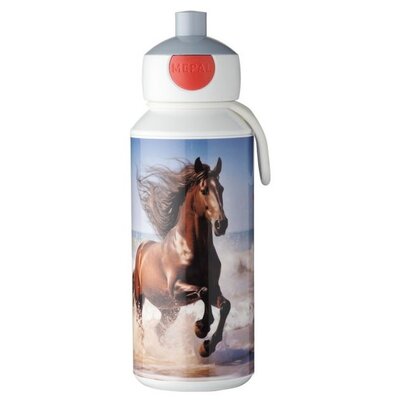 Bidon dla dzieci pop-up campus 400ml wild horse 107410065401 kod: 107410065401