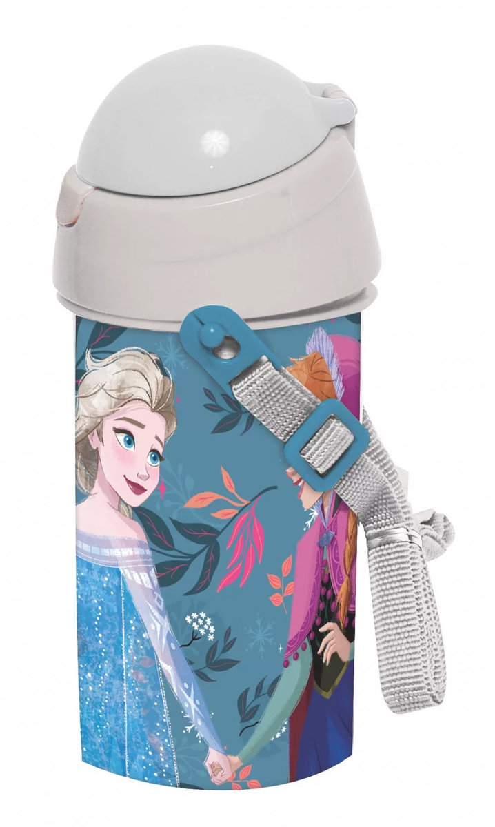 Bidon Dziecięcy Z Pokrywą 500 Ml Frozen Kraina Lodu