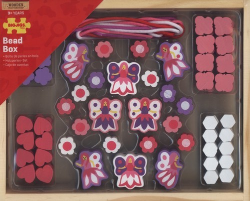 Bigjigs Toys Wróżki, zestaw koralików