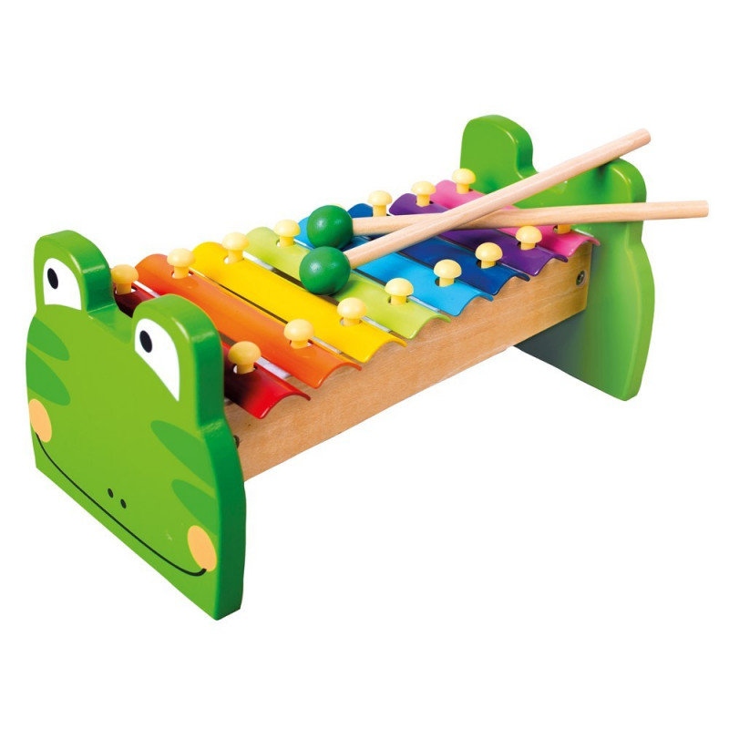 Bino Drewniane cymbałki żaba OD 250 ZŁ! GXP-698332