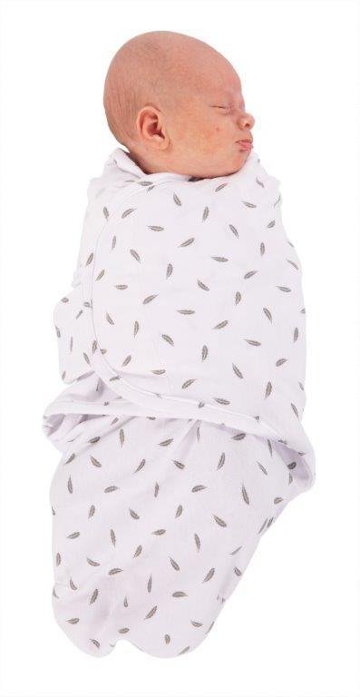 BO JUNGLE B-Wrap otulacz Grey Feathers small d 4 m-cy B172300