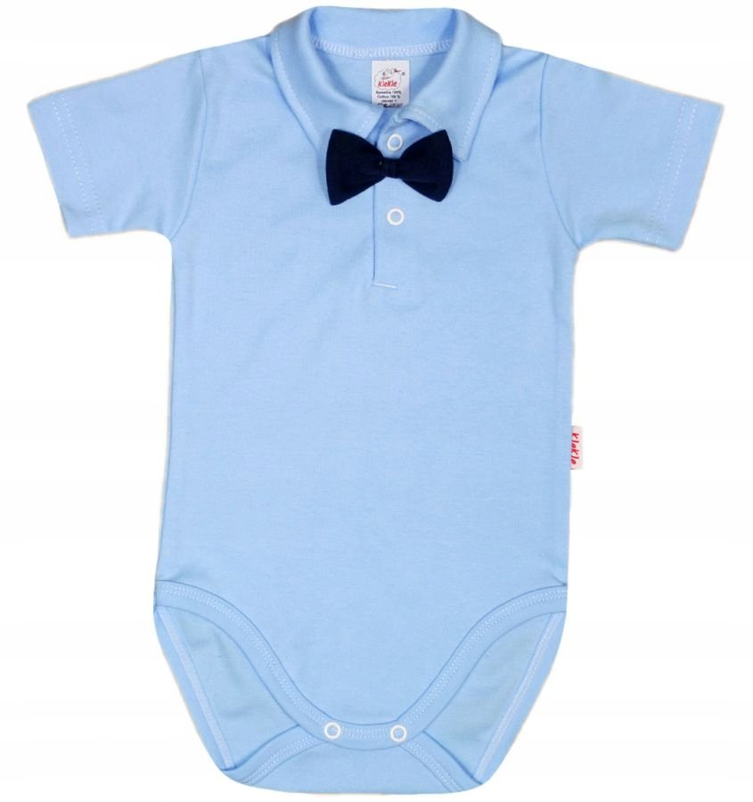 Body KOŁNIERZYK Polo KR BŁĘKIT MUCHA granatowa r 62 KLEKLE