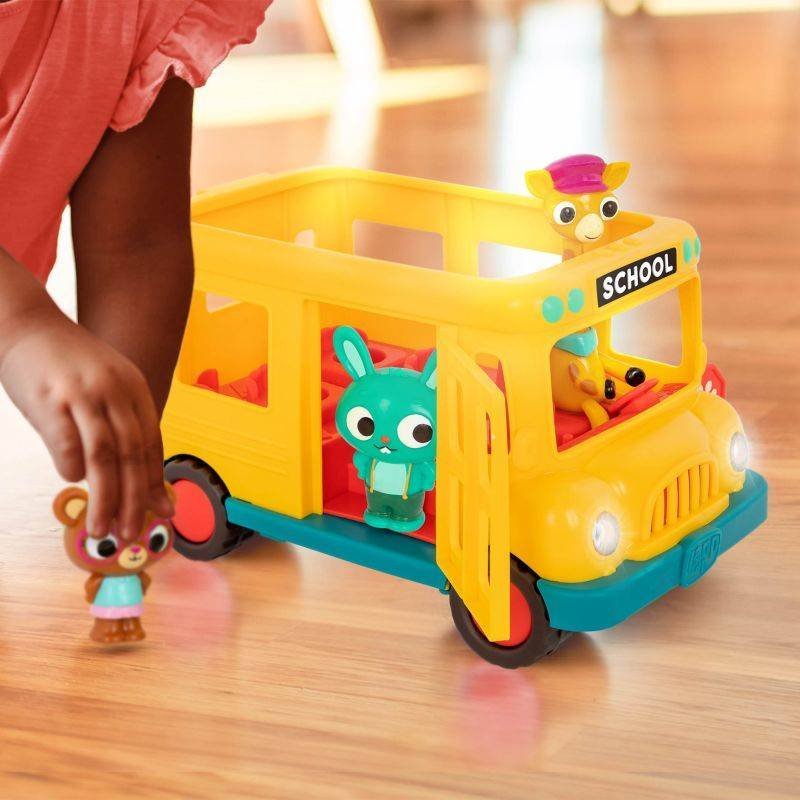 Bonnie’S School Bus – Muzyczny Autobus Szkolny Z Żyrafą I Wesołymi Pasażerami – Land Of B. B.Toys