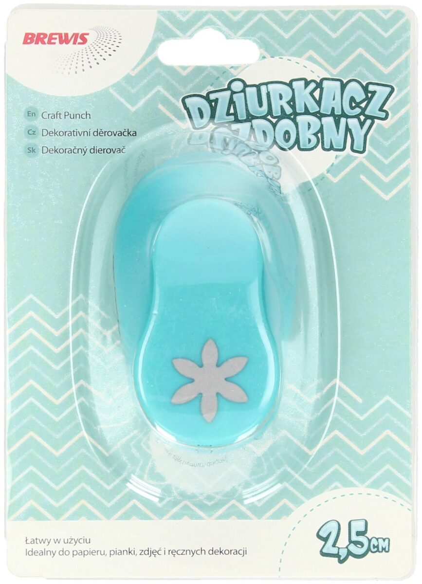 BREWIS Dziurkacz ozdobny 2.5cm Kwiatek D25-117