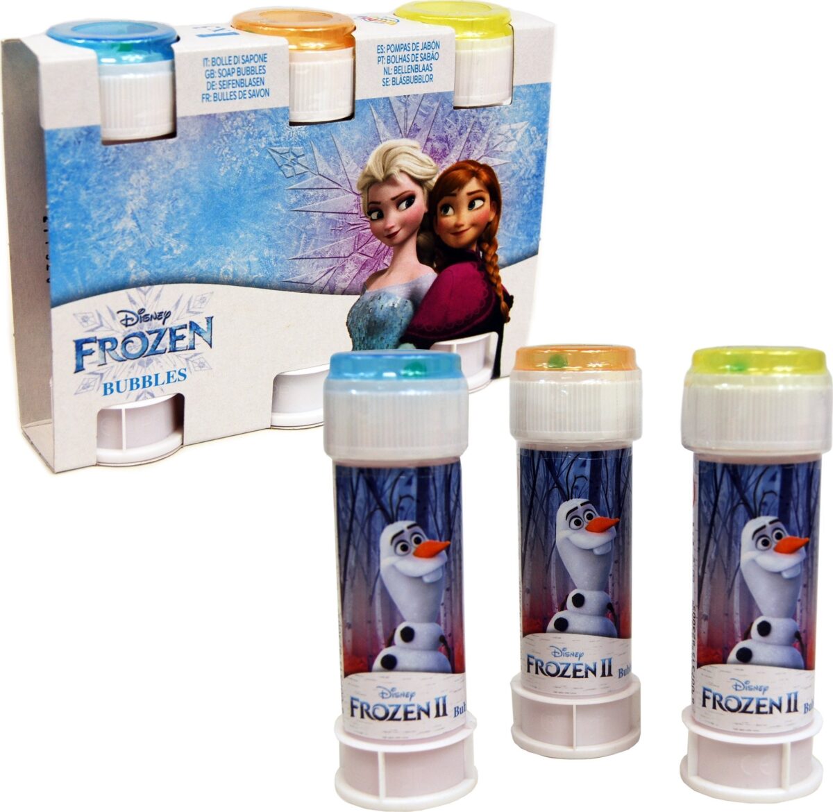 Brimarex Bańki mydlane 60ml Frozen 3-pak 5661508