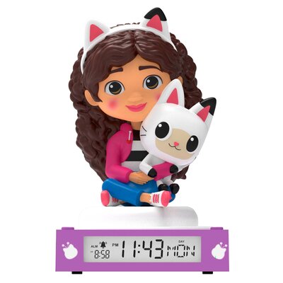 Budzik z lampką nocną KIDS EUROSWAN Gabby's Dollhouse GD00095