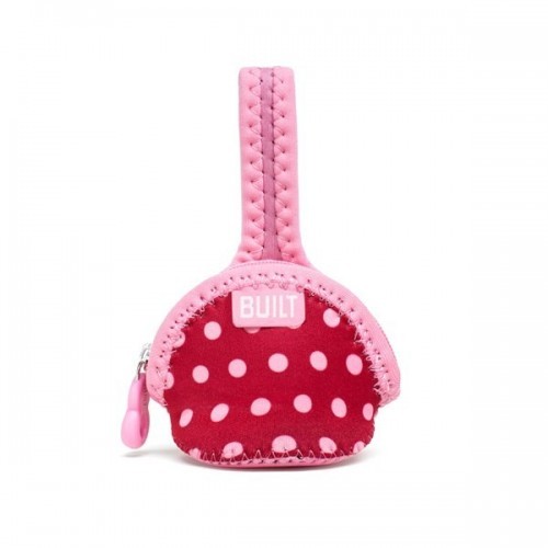 Built BUILT Paci-Finder - Pokrowiec na smoczek (Baby Pink Mini Dots)
