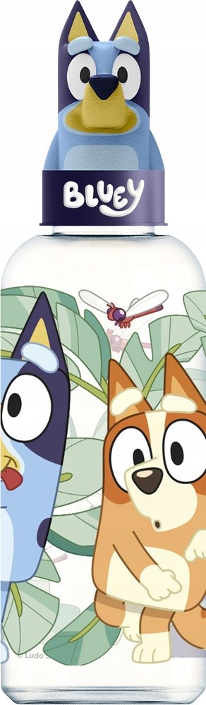 butelka bidon Blue TRITAN Bluey i Bingo piesek nakrętka figurka 3D
