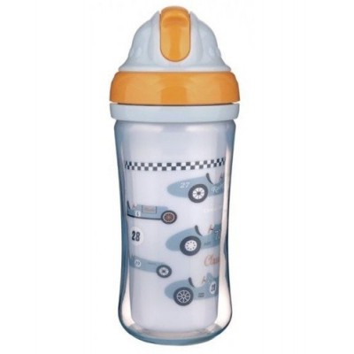 Canpol babies Bidon z rurką 260ml samochody 5O37GM 5O37GM SAM One size