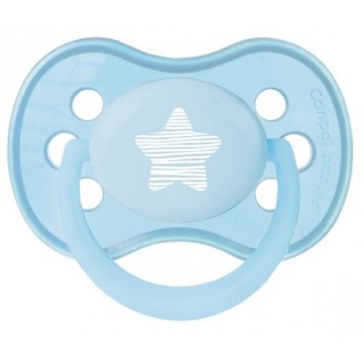 CANPOL CANPOL BABIES Smoczek uspokajający 18m+ Niebieski 22/418