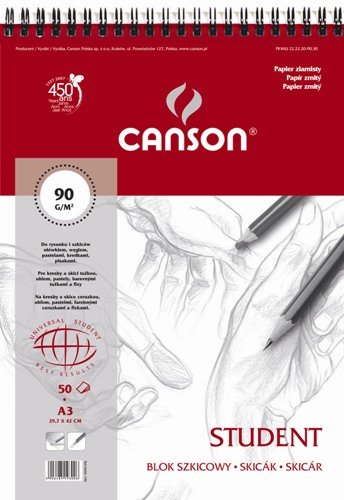 Canson Blok rysunkowy 6666-196)
