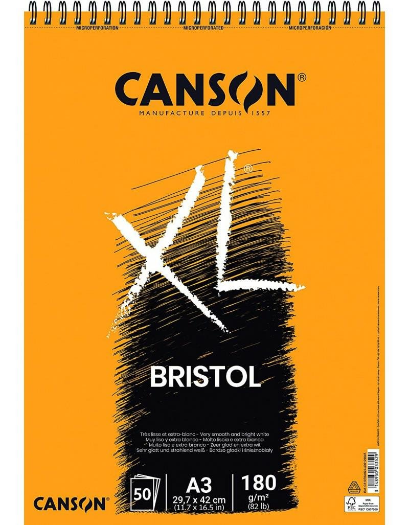 Canson Polska Canson XL Bristol Micro-perforated Pad A4 50a 180g 31078A021