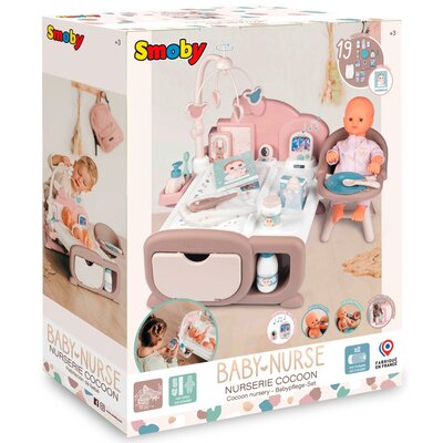 Centrum zabaw Smoby Toys Baby Noors w proszku. Pokój dziecięcy z efektami dźwiękowymi i akcesoriami