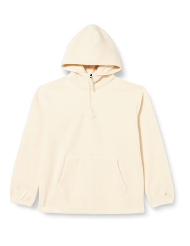 Champion Bluza z kapturem Unisex-BDzieci i chłopcy, Beige Chiaro, 7-8 lat