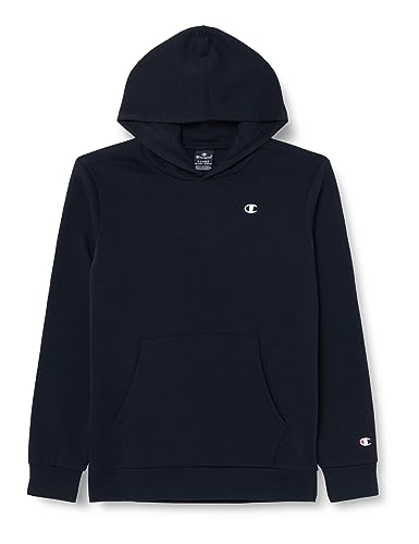 Champion Legacy Podstawy B - Ultralight Powerblend Fleece Bluza z Kapturem, Granatowy 3-4 Lat Dziecko FW23, Blu Marino