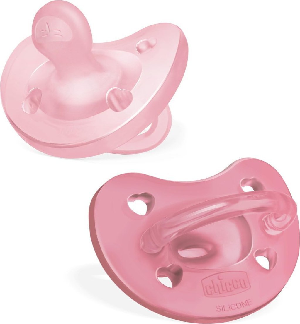 CHICCO-73008711 SMOCZEK PF SOFT PINK 6-16M 2SZT