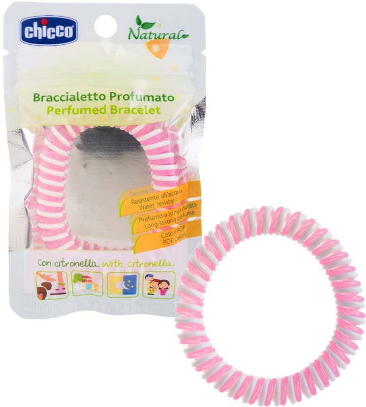 Chicco Bransoletka Gumka Sprężynka Na Komary Dziec