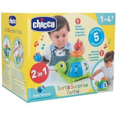 Chicco Elektroniczny sorter żółwik,
