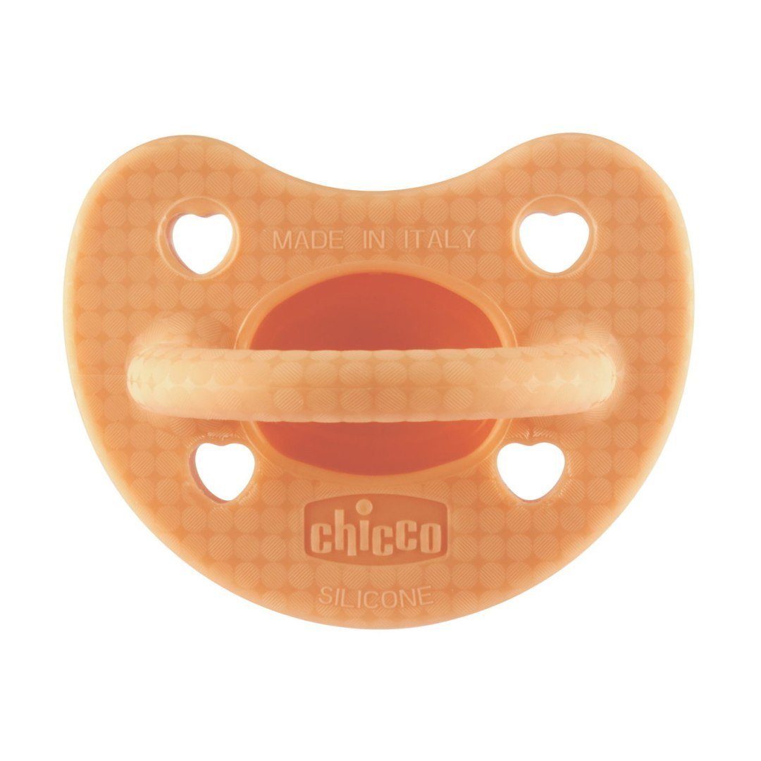 Chicco Smoczek Physioforma Luxe 2-6M Pomarańczowy