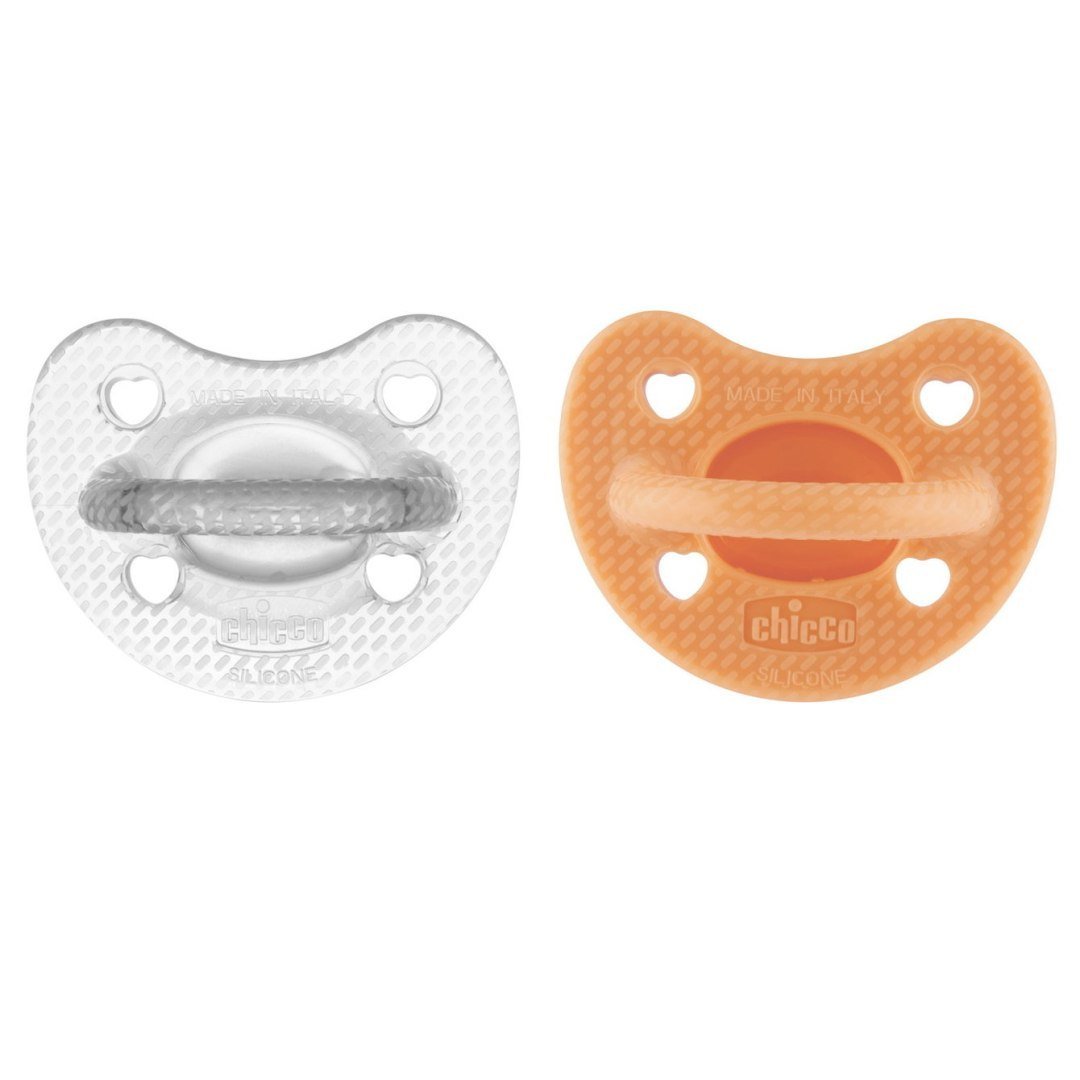 Chicco Smoczek Physioforma Luxe 6-16 M Pamarańczowy 2Szt.