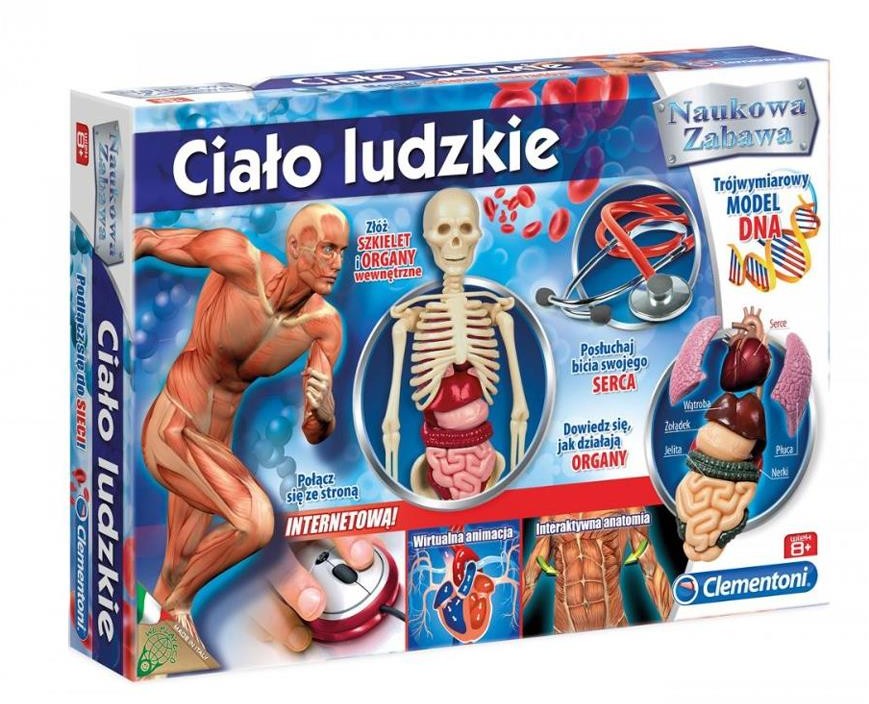 Clementoni Ciało ludzkie GXP-523099