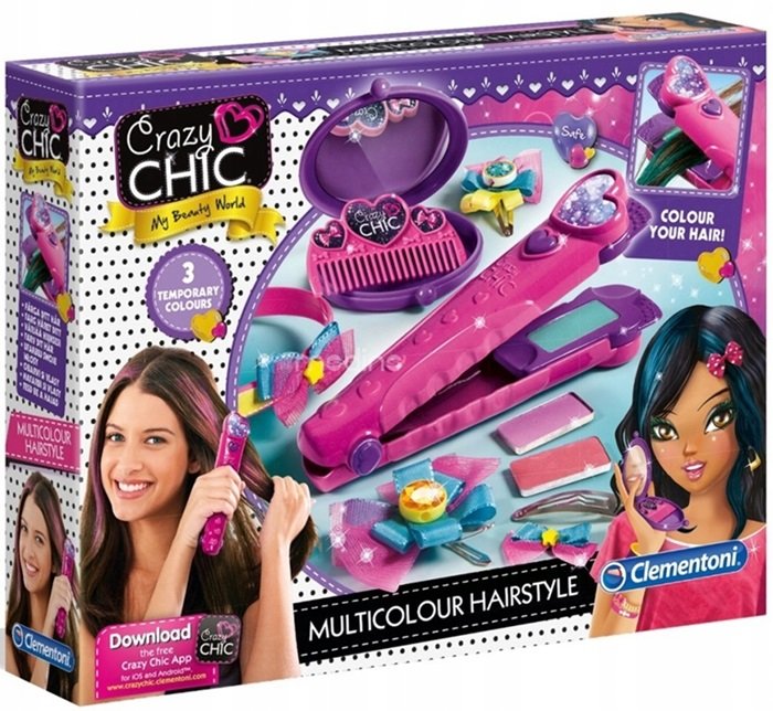 Clementoni Crazy Chic, zestaw Fryzury, 78519