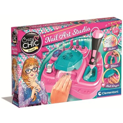 Clementoni Crazy Chic Zestaw Studio Paznokci 18768