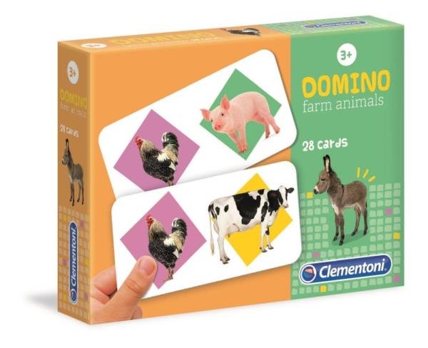 Clementoni Domino Zwierzęta na farmie