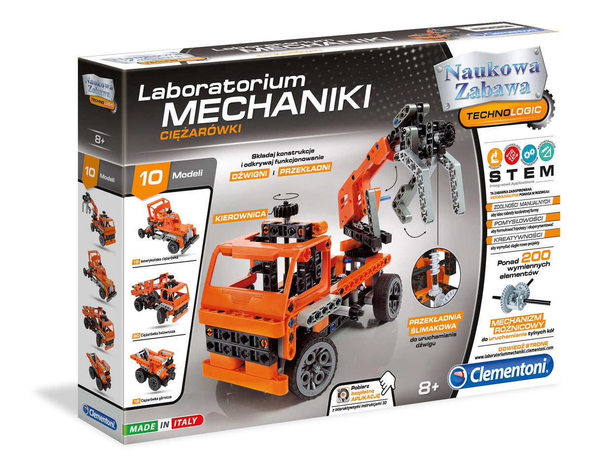 Clementoni Laboratorium Mechaniki Ciężarówka 60992