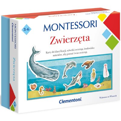 Clementoni Montessori Zwierzęta 50646