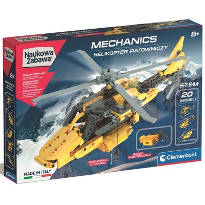 Clementoni Naukowa zabawa Laboratorium Mechaniki Helikopter ratowniczy 50687 50687