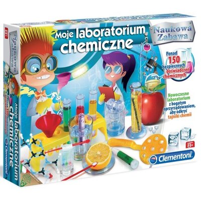 Clementoni Naukowa zabawa Moje Laboratorium Chemiczne 60250