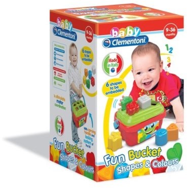 Clementoni Sorter Koszyk Kształtów i Kolorów 17106