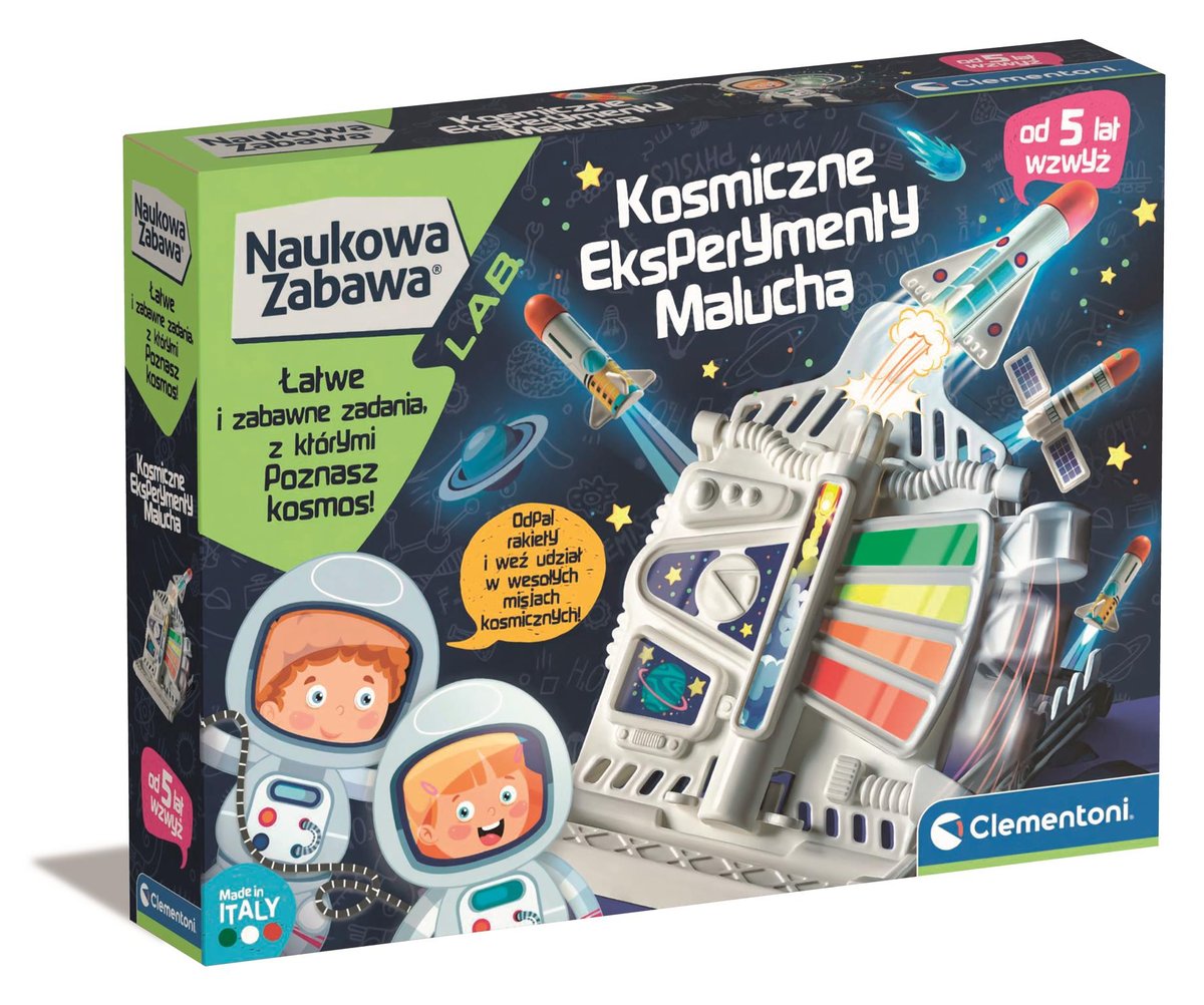 Clementoni, Zestaw naukowy Kosmiczne Eksperymenty Malucha