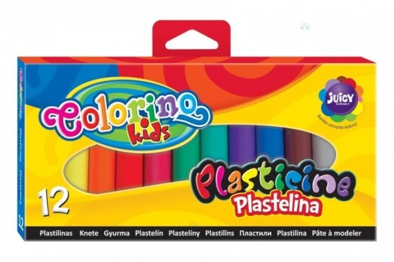 Colorino PLASTELINA 12 KOLORÓW KIDS
