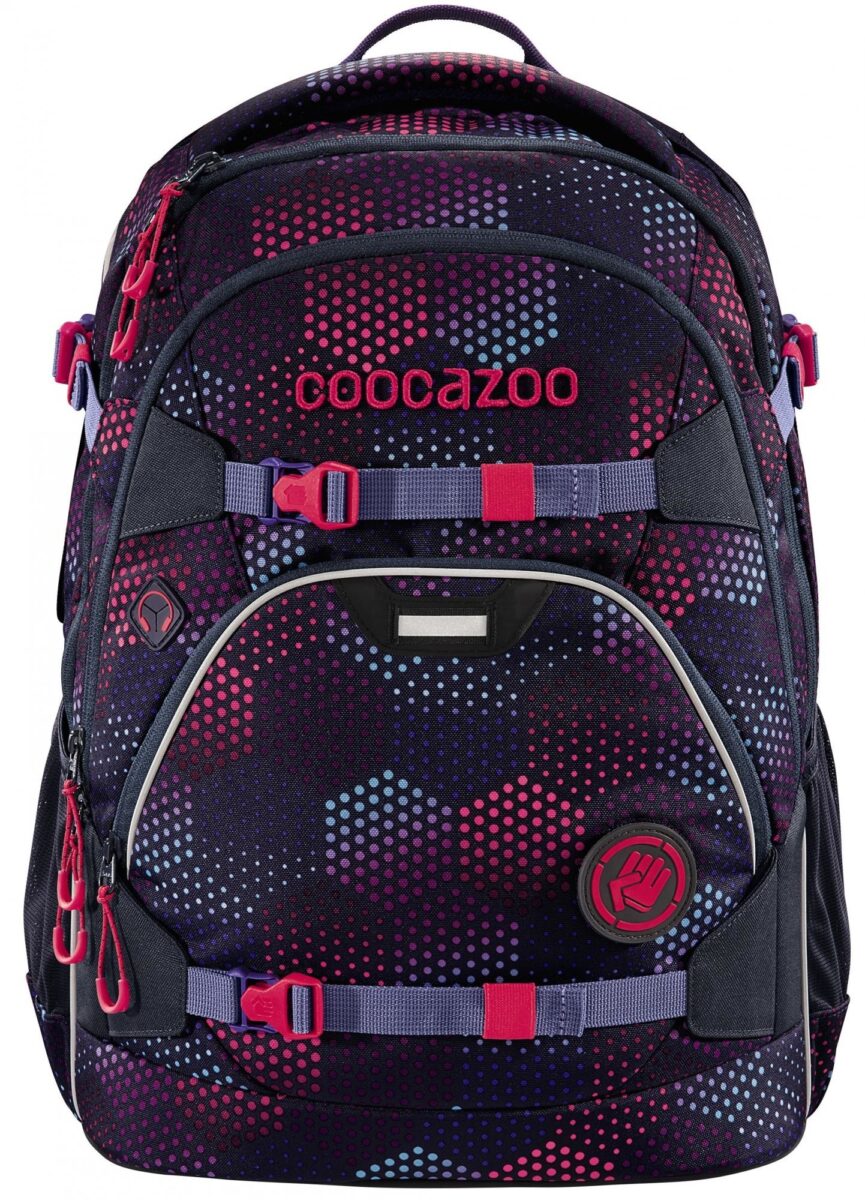 Coocazoo plecak szkolny ScaleRale Purple Illusion certyfikat AGR